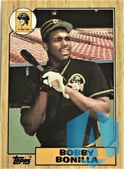 1987 Topps #184 Bobby Bonilla Pittsburgh Pirates